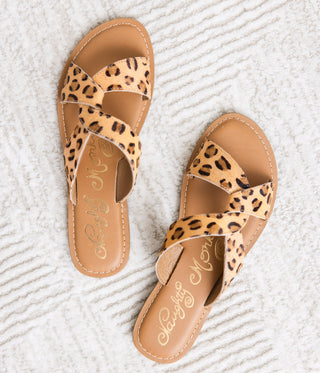 Leopard Sandal