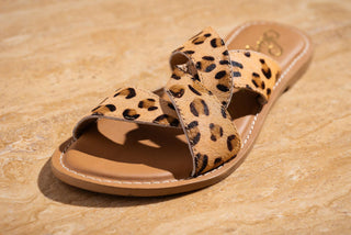 Leopard Sandal