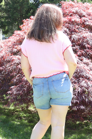 Textured Light Weight Sweater Dolman Top