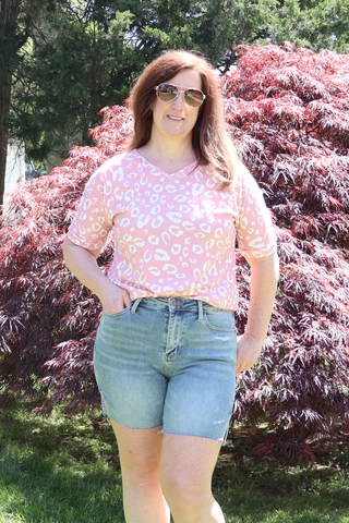 Loose Fit Animal Soft Knit Top