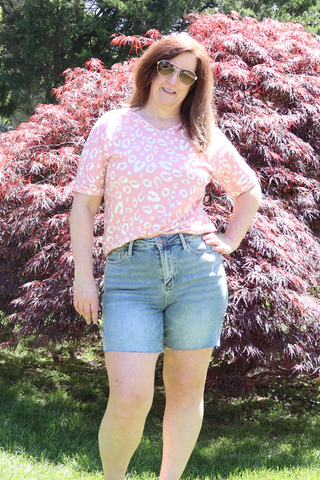 Loose Fit Animal Soft Knit Top
